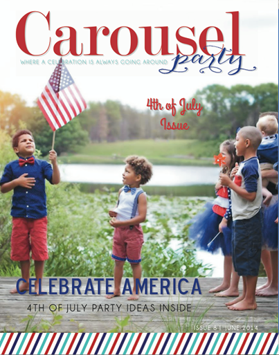 Carousel Party Magazine Cover by Dany C Photography